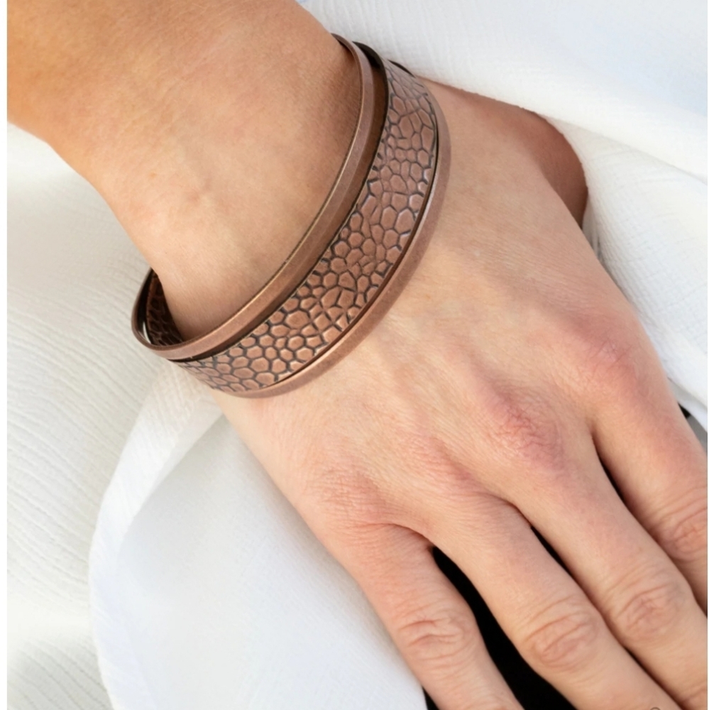 Jungle Jingle Copper Bracelet